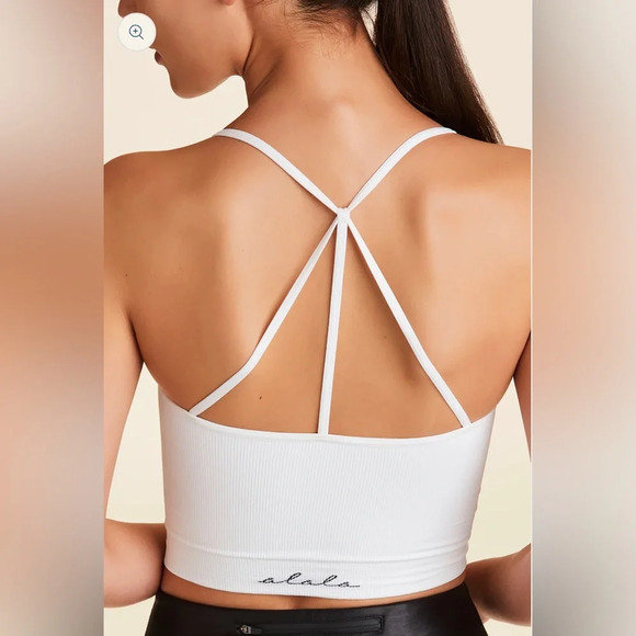NWT Alala Barre Seamless Tank in White Size Small $65 - Picture 4 of 16